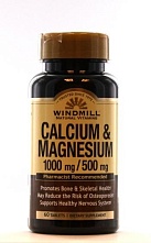 картинка CALCIUM&MAGNESIUM 1000MG/500MG от магазина TSP-SHOP