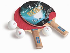 картинка Набор для настольного тенниса Meteo, 2 ракетки и 3 мяча от магазина TSP-SHOP
