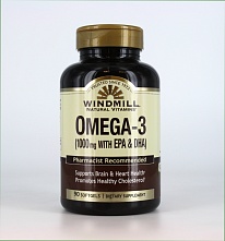 картинка OMEGA-3 1000 mg WITH EPA & DHA  от магазина TSP-SHOP