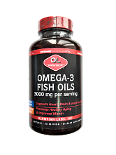 картинка OMEGA 3 FISH OILS 3000 MG от магазина TSP-SHOP